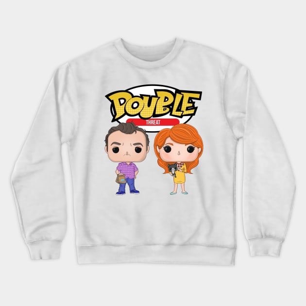 Double Threat Toys Crewneck Sweatshirt by DOUBLE THREAT